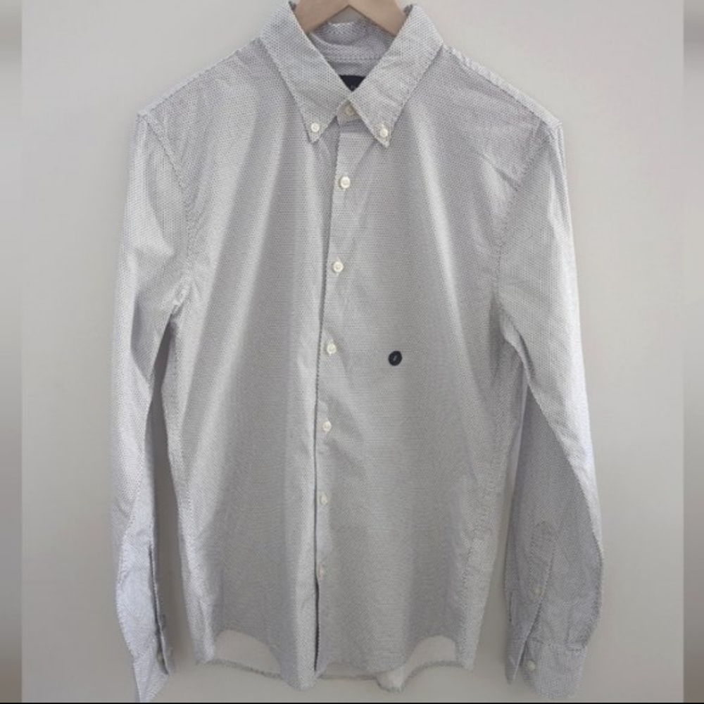 ABERCROMBIE & FITCH | Men's Button Up Collard Super Slim Stretch Dress …